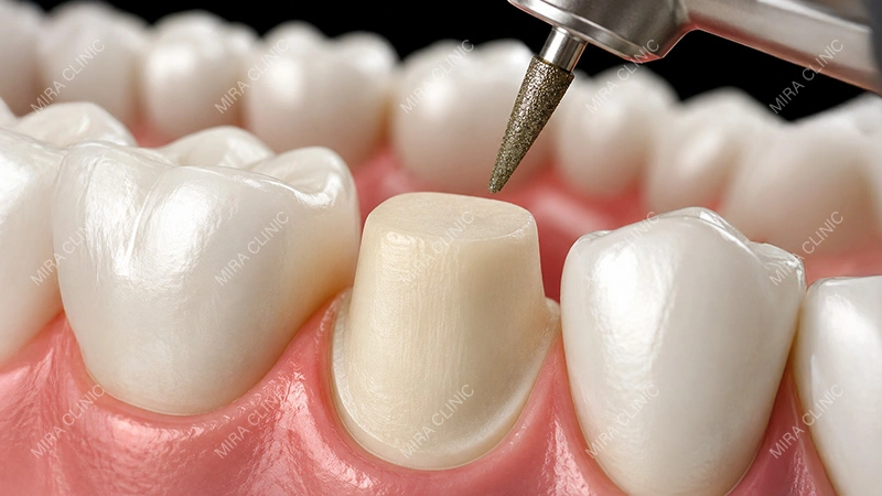 Tooth Preparation for Zirconia crown